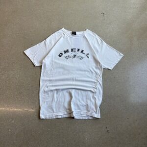 ONeill Graphic T Shirt White Mens Short Sleeve Crew Neck Casual Surf Skate XL